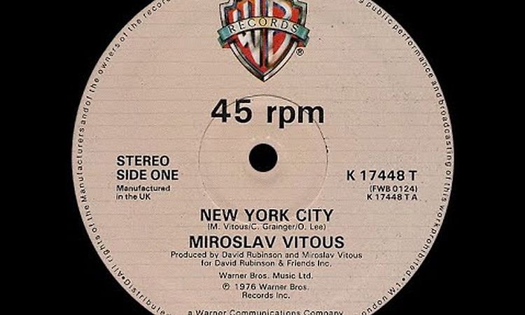 Miroslav Vitous ‎– New York City (Audiophile Version) ℗ 1976