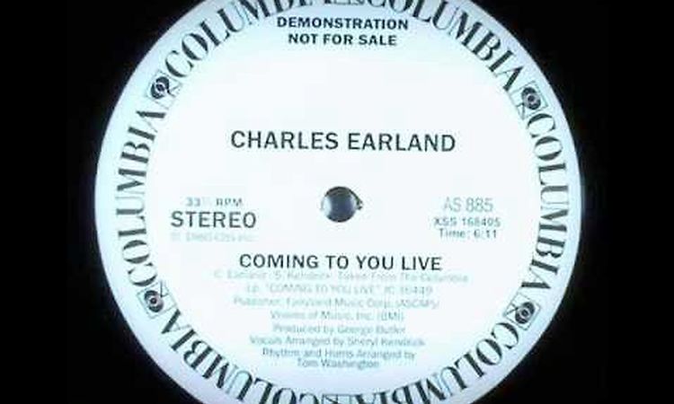 Coming To You Live Charles Earland 12 Music Mania Records Ghent