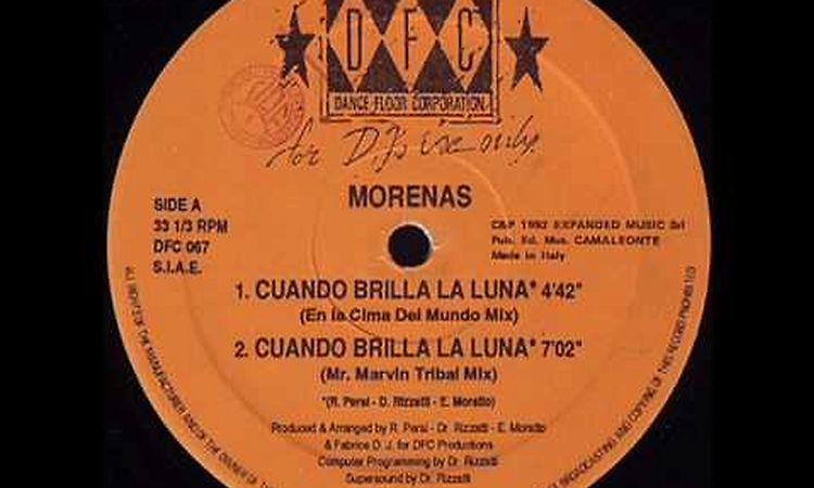 Morenas - Cuando Brilla La Luna (Mr.Marvin Tribal Mix)