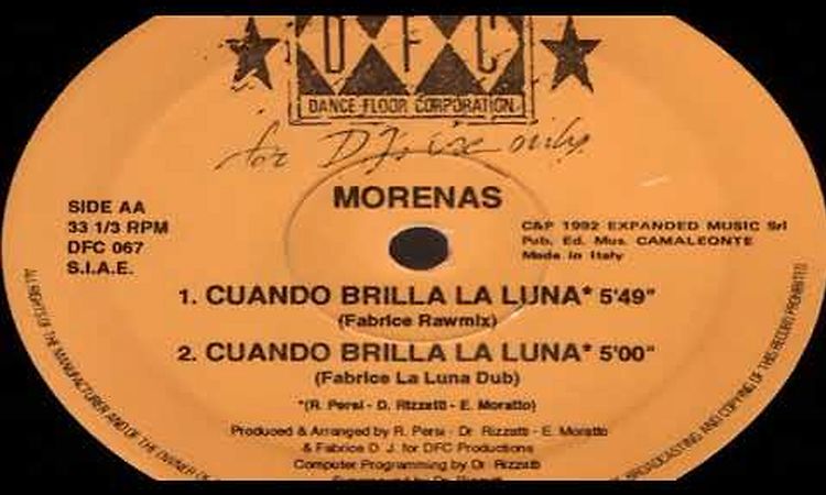 Morenas - Cuando Brilla La Luna (Fabrice La Luna Dub)