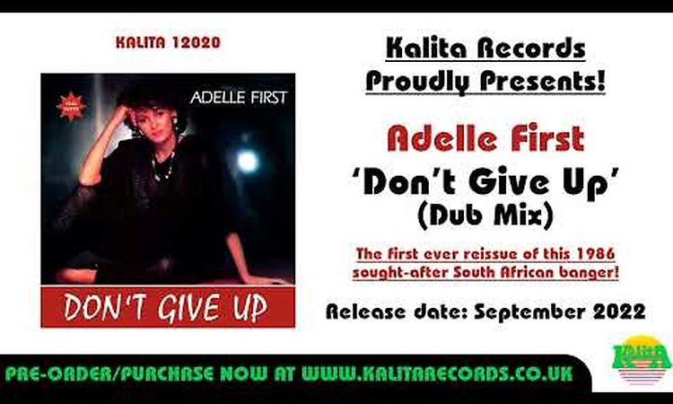 Adelle First - Don't Give Up (Dub Mix)