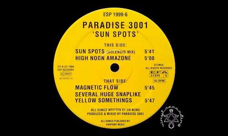 Paradise 3001 (D-Shake) - Sun Spots (Solenoid Mix)