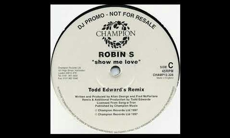 50%OFF!】 ROBIN.S SHOW ME LOVE 12インチ アナログ盤 ecousarecycling.com