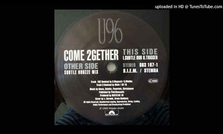 U96 - Come 2Gether (Subtle Dub Mix)