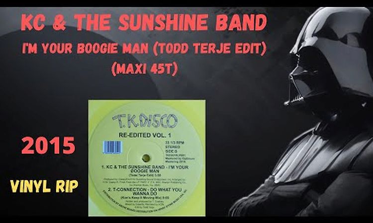 KC & The Sunshine Band - I'm Your Boogie Man (Todd Terje Edit) (2015) (Maxi 45T)