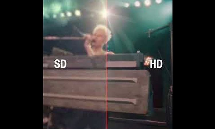 Depeche Mode - Everything Counts (Live From 101) - HD vs. SD comparison