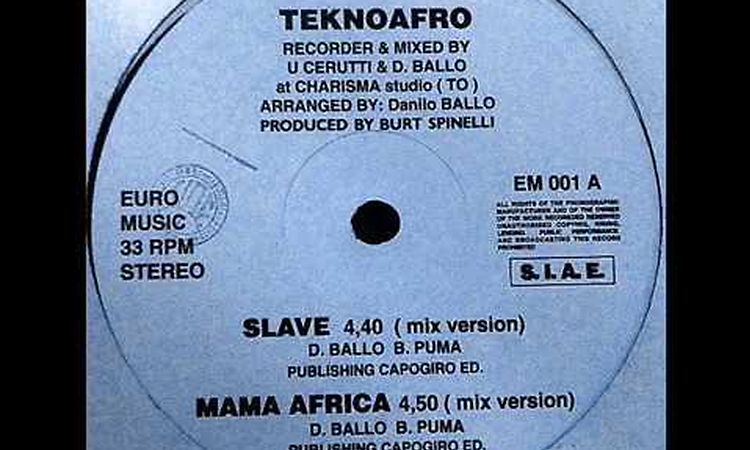 Teknoafro- Slave