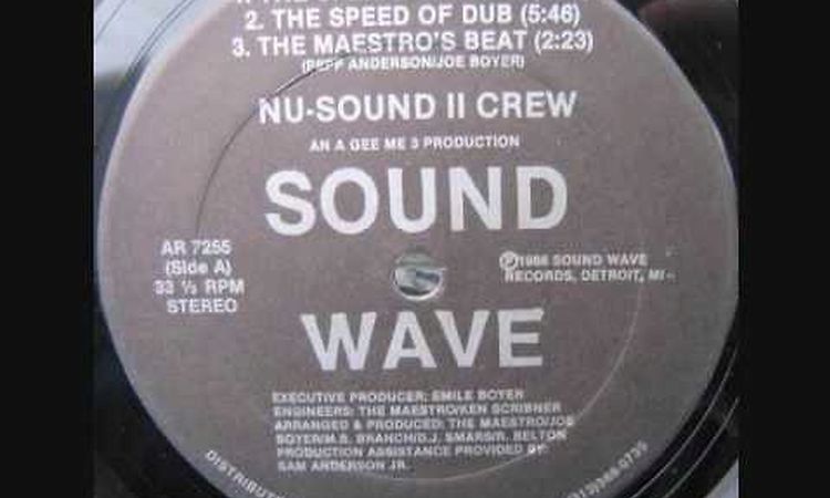 Nu-Sound II Crew - Speed Of Dub (Sound Wave '86)