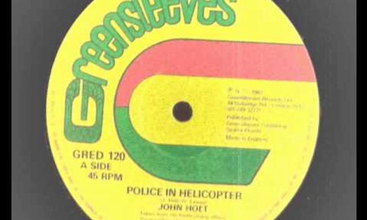 12inch - John Holt - Police In Helicopter - Greensleeves (120 ) 12inch classic