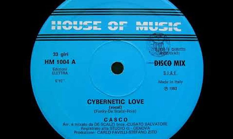 Casco - Cybernetic love (vocal) 1983