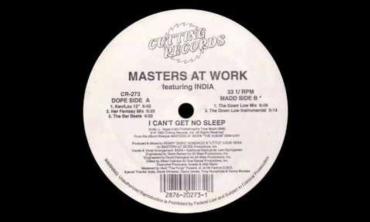 Masters At Work Featuring India ‎– I Can't Get No Sleep (KenLou 12'' Mix) [1993]