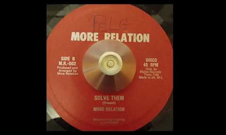 More Relation – Solve Them (More Relation) 1977