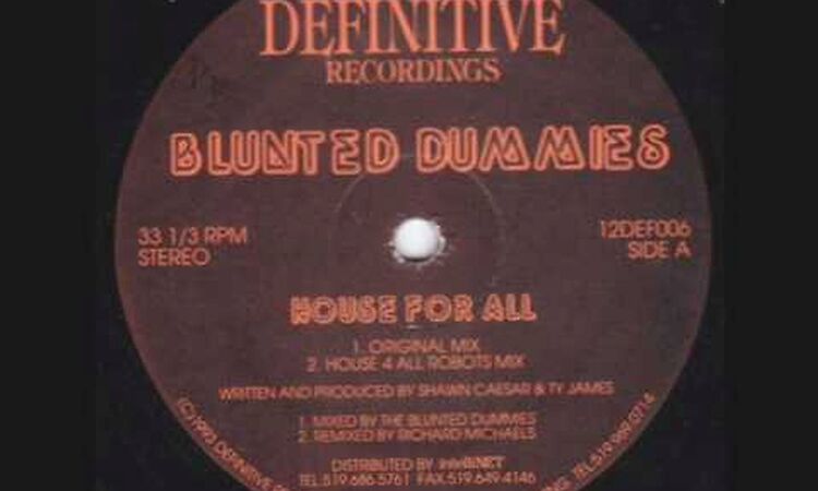 Blunted Dummies - House For All (House 4 All Robots Mix)