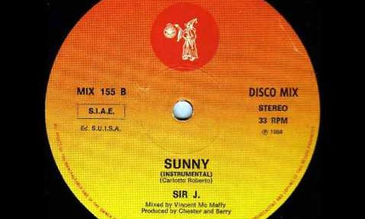 Sir J. - Sunny (Instrumental 1984)