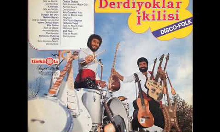 Derdiyoklar Ikilisi - Yaz Gazeteci Yaz (1984) Turkish Psychedelic Folk (Vinyl LP)