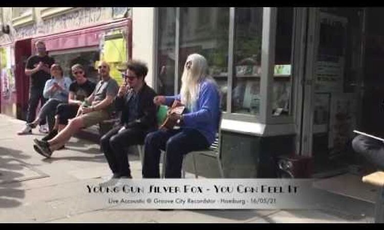 Young Gun Silver Fox - You Can Feel It - Streetgig Hamburg @ Groove City Recordstore 21/05/16