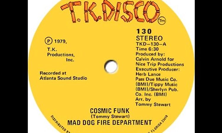 Mad Dog Fire Department  - Cosmic Funk (1979) Remastered