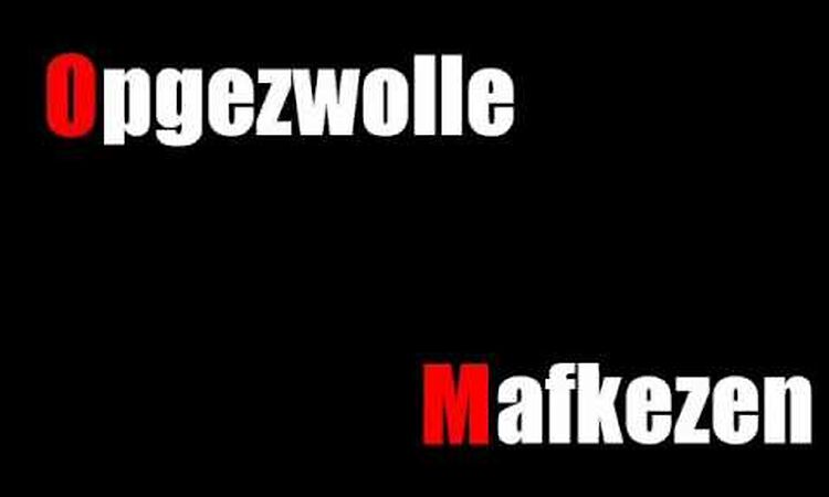 Opgezwolle - Mafkezen (LIVE)