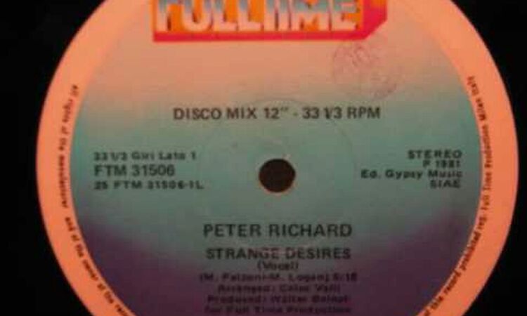 Peter Richard - Strange desires (1981)