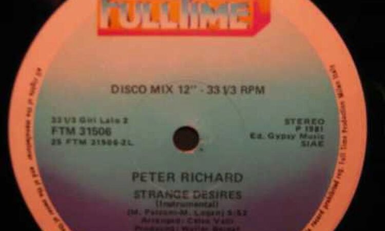 Peter Richard - Strange desires (instrumental) (1981)