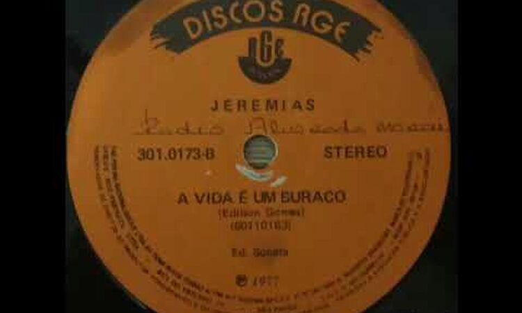 Jeremias - A vida é um buraco