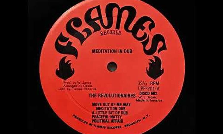 The Revolutionaires - Meditation In Dub (Flames LP)