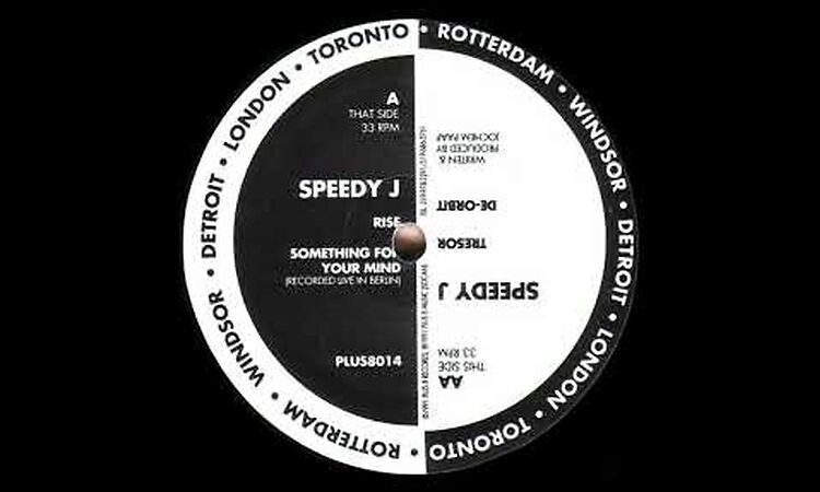 Speedy J - Something For Your Mind (Recorded Live In Berlin) [PLUS8014]