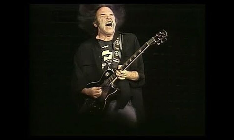 Neil Young & Crazy Horse - Hey Hey, My My ( Into the Black ) live 1991 HD