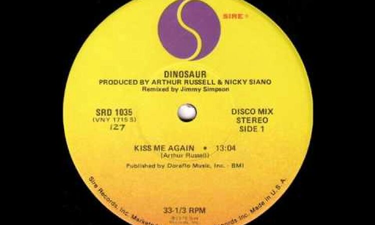 Dinosaur - Kiss Me Again 12" (Side A, 1978)