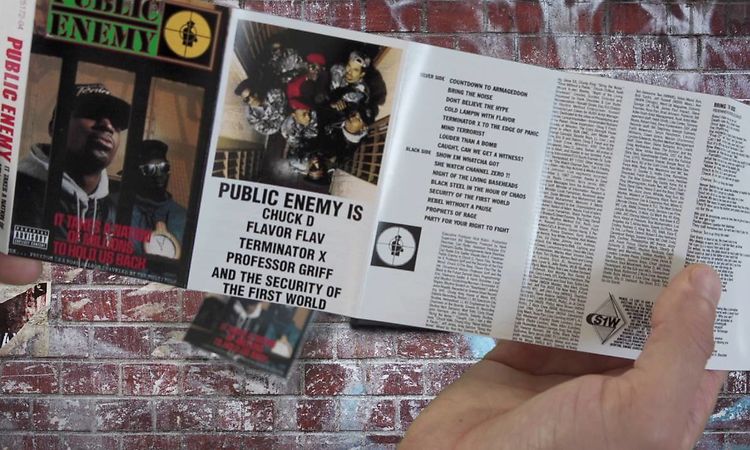 Public Enemy “It Takes A Nation Of Millions” (3D Lenticular Cassette)