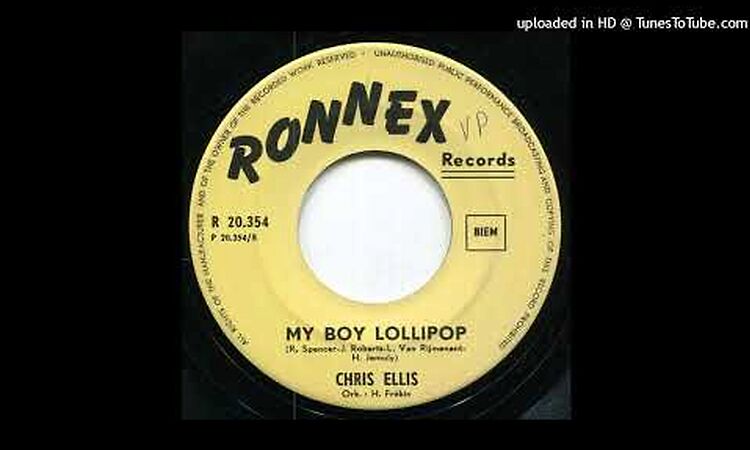 Chris Ellis - My Boy Lollipop