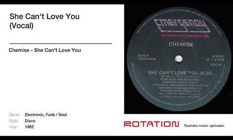 Chemise - She Can't Love You (Vocal)