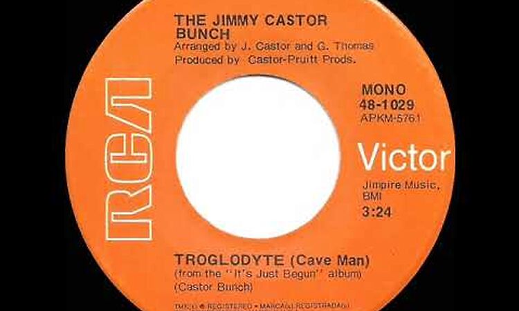 1972 HITS ARCHIVE: Troglodyte (Cave Man) - The Jimmy Castor Bunch (a #2 record--mono 45)