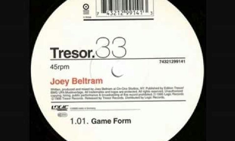 Joey Beltram - Game Form