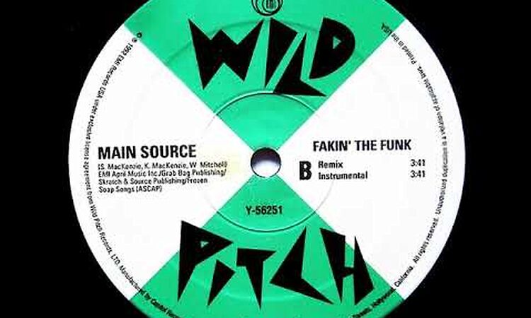 Main Source - Fakin' The Funk (Remix) (Dirty) (1992) (HD Audio)