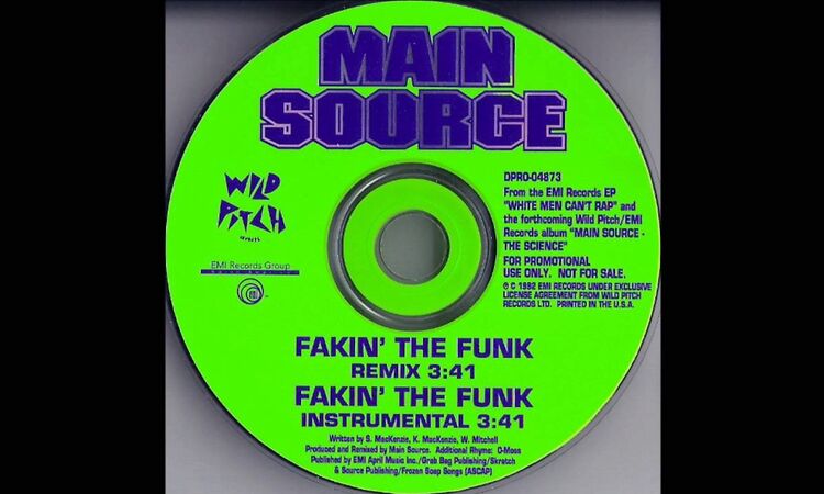 Main Source - Fakin' The Funk (Instrumental [1992])