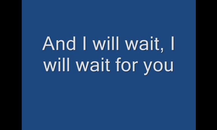 Mumford & Sons - I Will Wait Lyrics