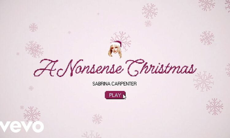 Sabrina Carpenter - A Nonsense Christmas (Lyric Video)