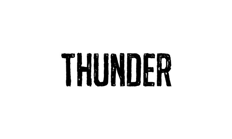 Netsky - Thunder feat. Emeli Sandé (Cover Art)