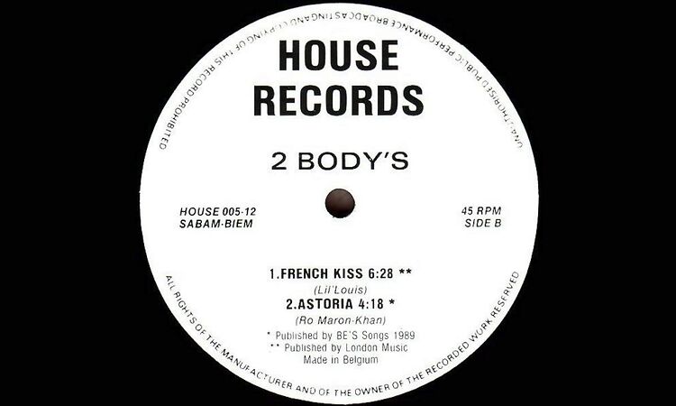 2 Body's ‎– Astoria (1989)