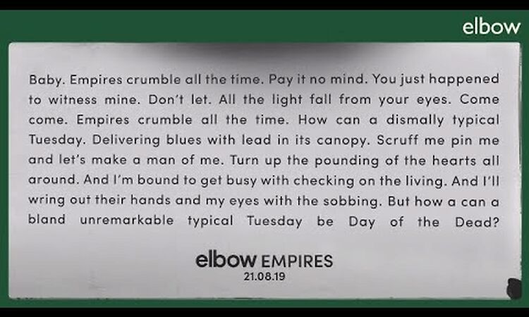 elbow - Empires (Official)