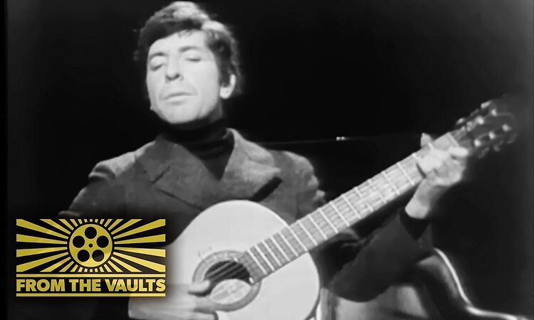 Pop-up Video: Leonard Cohen performs 'The Stranger Song' first TV music appearance | From the Vaults