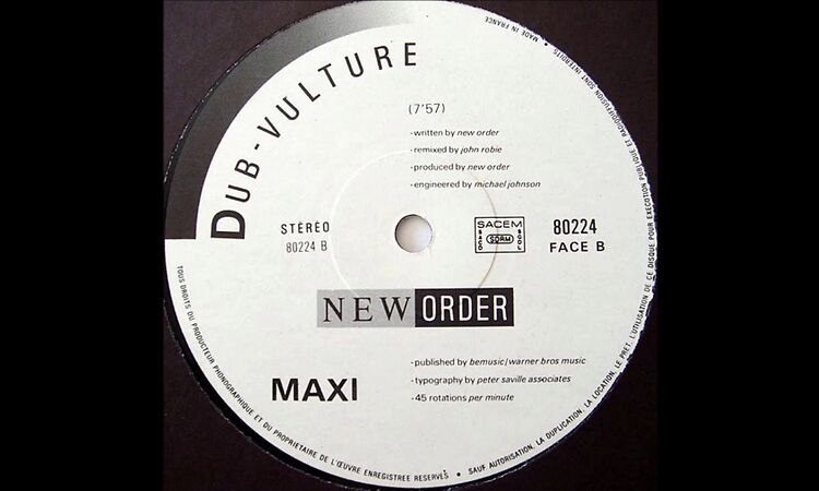 Dub Vulture by New Order