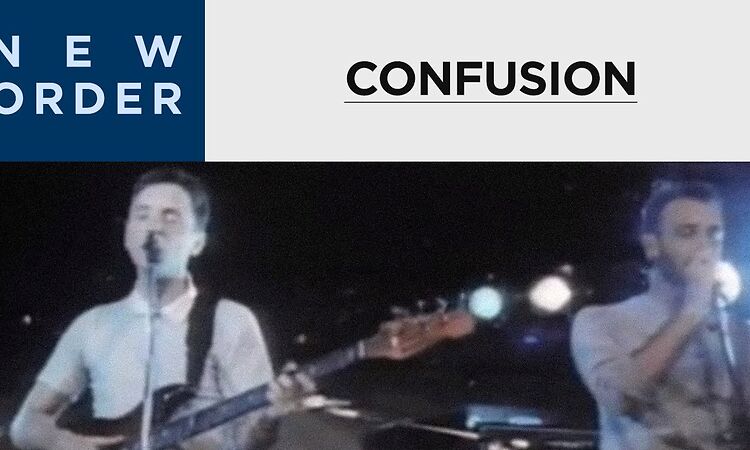 New Order  - Confusion (Official Music Video) [HD Upgrade]