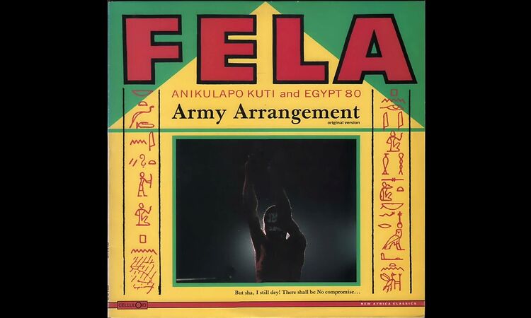 Fela Anikulapo Kuti And Egypt 80 - Army Arrangement (1984) full 12” Single