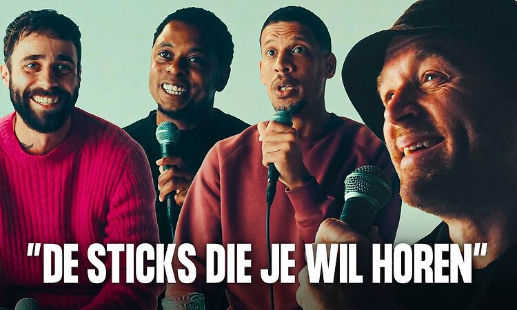 “Een Sticks die je heel lang niet hebt gehoord” | Sticks, Rico, Typhoon & Freez over ‘Zonneschijn’