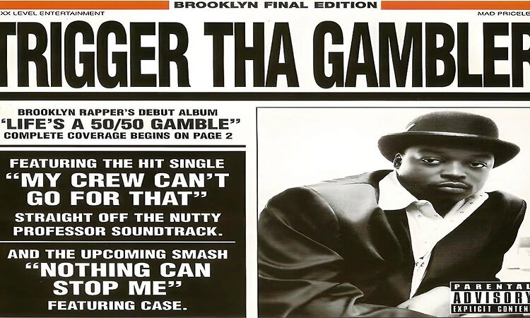 TRIGGER THA GAMBLER - ''LIFE'S A 50-50 GAMBLE'' (SHELVED ALBUM) (1996)