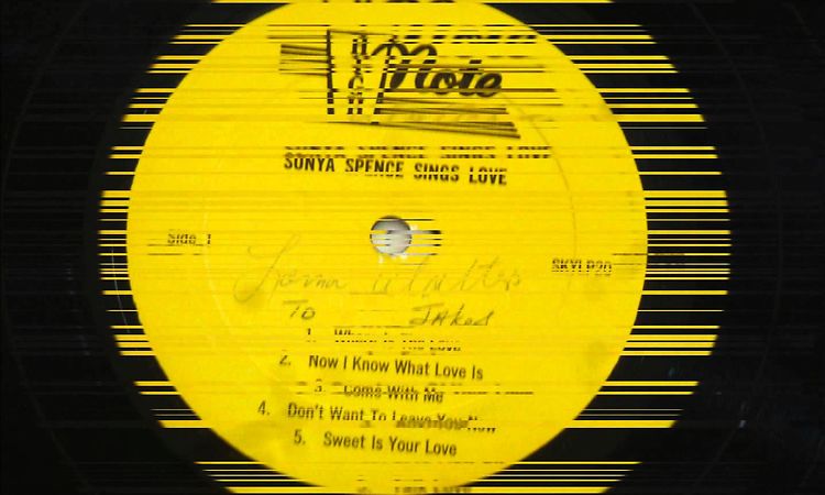 SONYA SPENCE  Sings Love LP