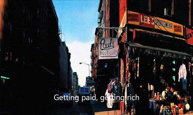 Looking Down the Barrel of a Gun - Beastie Boys (Paul's Boutique) with lyrics