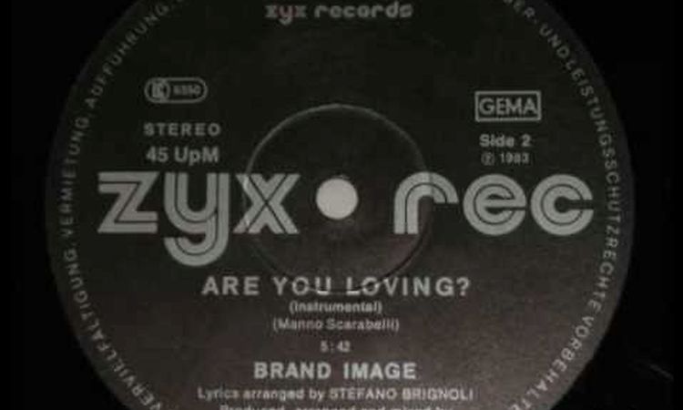 Brand Image - Are you loving? (instrumental) (1983)